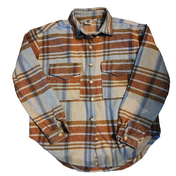 Small Ford Official Licensed Product Plaid Flannel Shirt with Bronco Truck Print - Picture 3 of 13